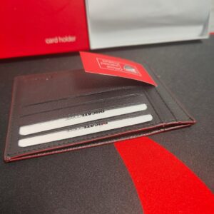 Miniatura 3 per Ducati Card Holder Porta Carte di Credito - Vera Pelle Nuovo
