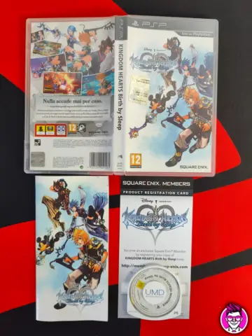Reperto originale Kingdom Hearts Birth by Sleep - PlayStation PSP - PAL ITA Completo - Condizioni USATO TESTATO 100% CIB