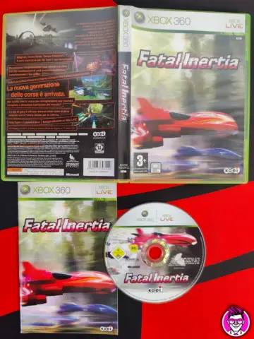 Reperto originale Fatal Inertia - Xbox 360 - PAL ITA Raro - Condizioni USATO TESTATO 100% CIB