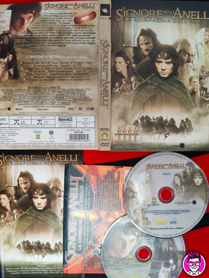 Il Signore degli Anelli la Compagnia dell'Anello - DVD - Film Medusa - Vista 1