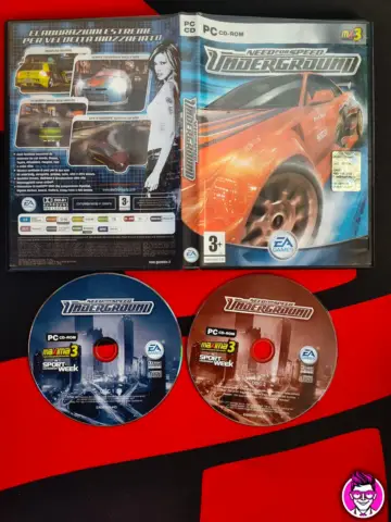 Reperto originale Need for Speed Underground - Computer PC - PAL ITA - Condizioni USATO CIB