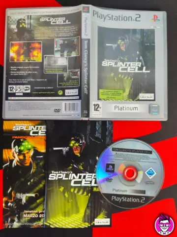 Reperto originale Splinter Cell Platinum - PlayStation 2 PS2 - PAL ITA - Condizioni USATO TESTATO 100% CIB