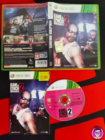 Reperto originale Kane & Lynch 2 Dog Days - Xbox 360 - PAL ITA - Condizioni USATO TESTATO 100% CIB