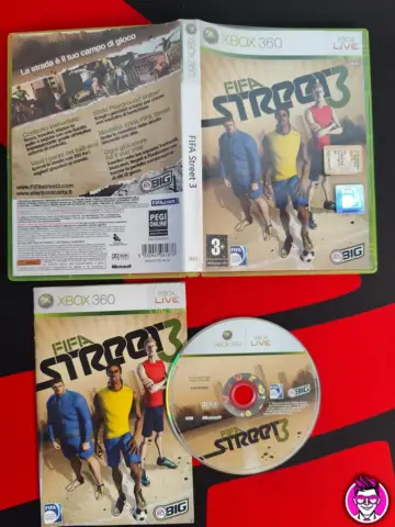 Reperto originale FIFA Street 3 - Xbox 360 - PAL ITA - Condizioni USATO TESTATO 100% CIB