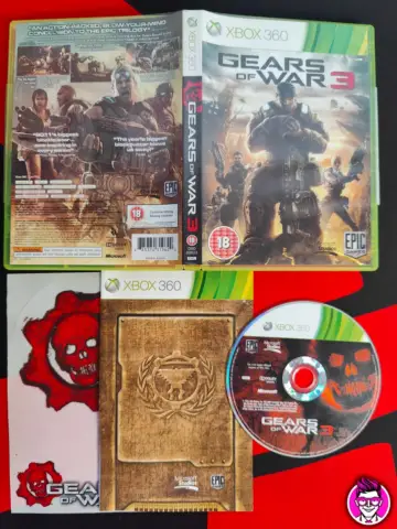 Reperto originale Gears of War 3 - Xbox 360 - PAL ITA #03 - Condizioni USATO TESTATO 100% CIB
