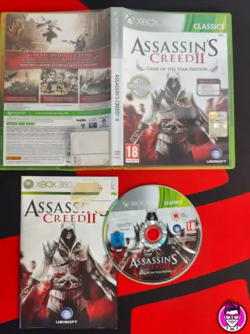 Reperto originale Assassin's Creed 2 Classics - Xbox 360 - PAL ITA - Condizioni USATO TESTATO 100% CIB
