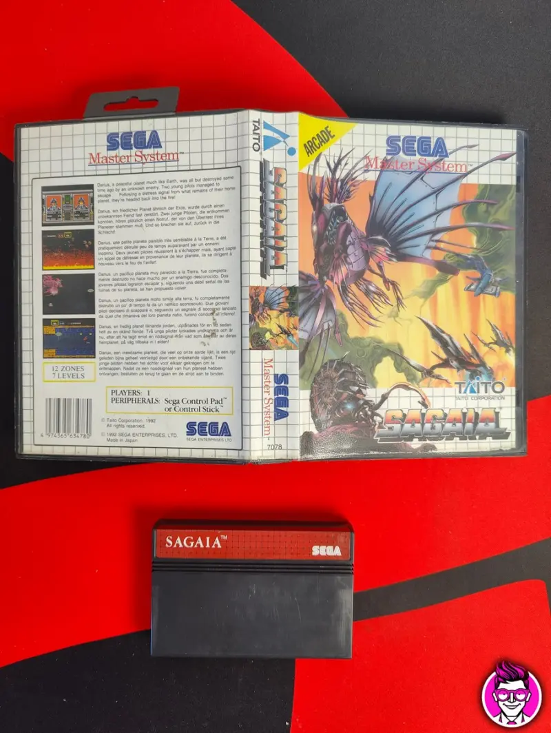Sagaia - SEGA Master System PAL - Vista 1