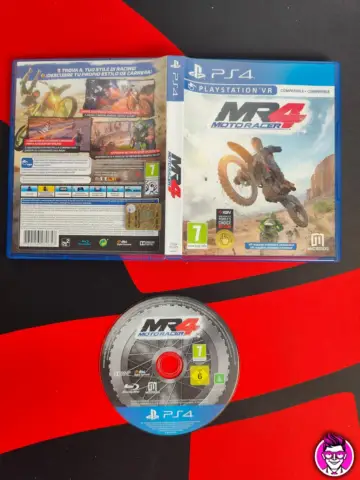 Reperto originale Mr 4 Moto Racer - PlayStation 4 PS4 - PAL ITA - Condizioni USATO TESTATO 100% CIB