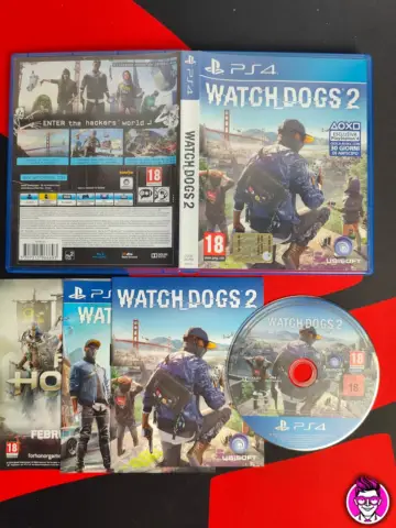 Reperto originale Watch Dogs 2 - PlayStation 4 PS4 - PAL ITA - Condizioni USATO TESTATO 100% CIB