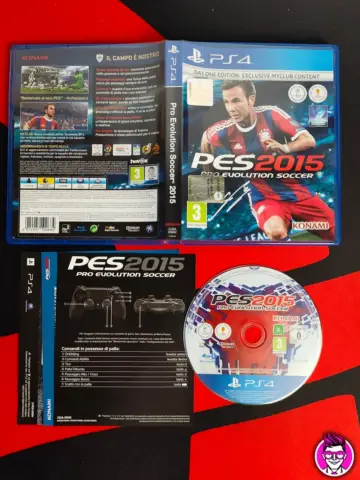Reperto originale PES 2015 - PlayStation 4 PS4 - PAL ITA (2015) - Condizioni USATO TESTATO 100% CIB