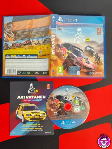 Reperto originale Dakar 18 Day One Edition - PlayStation 4 PS4 - PAL ITA - Condizioni USATO TESTATO 100% CIB