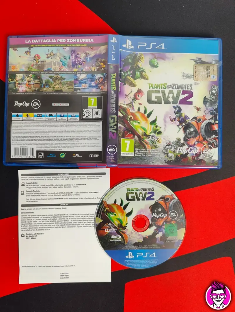 Plants vs Zombies GW2 - PlayStation 4 PS4 - PAL ITA - Vista 1