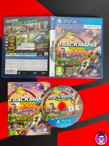Reperto originale Trackmania TM Turbo - PlayStation 4 PS4 - PAL ITA - Condizioni USATO TESTATO 100% CIB