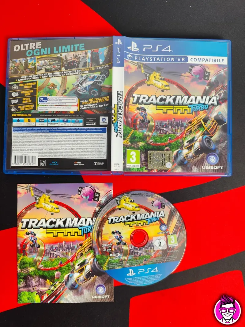 Trackmania TM Turbo - PlayStation 4 PS4 - PAL ITA - Vista 1