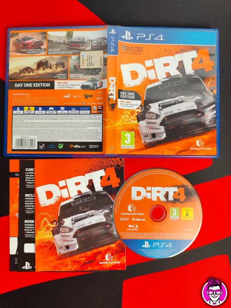 Dirt 4 Day One Edition - PlayStation 4 PS4 - PAL ITA - Vista 1