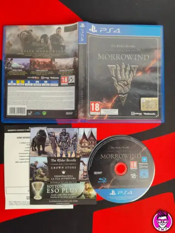 Reperto originale The Elder Scrolls Online Morrowind - PlayStation 4 PS4 - PAL ITA - Condizioni USATO TESTATO 100% CIB