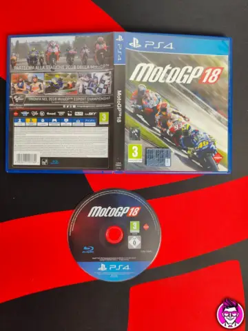 Reperto originale Moto GP 18 - PlayStation 4 PS4 - PAL ITA - Condizioni USATO TESTATO 100% CIB