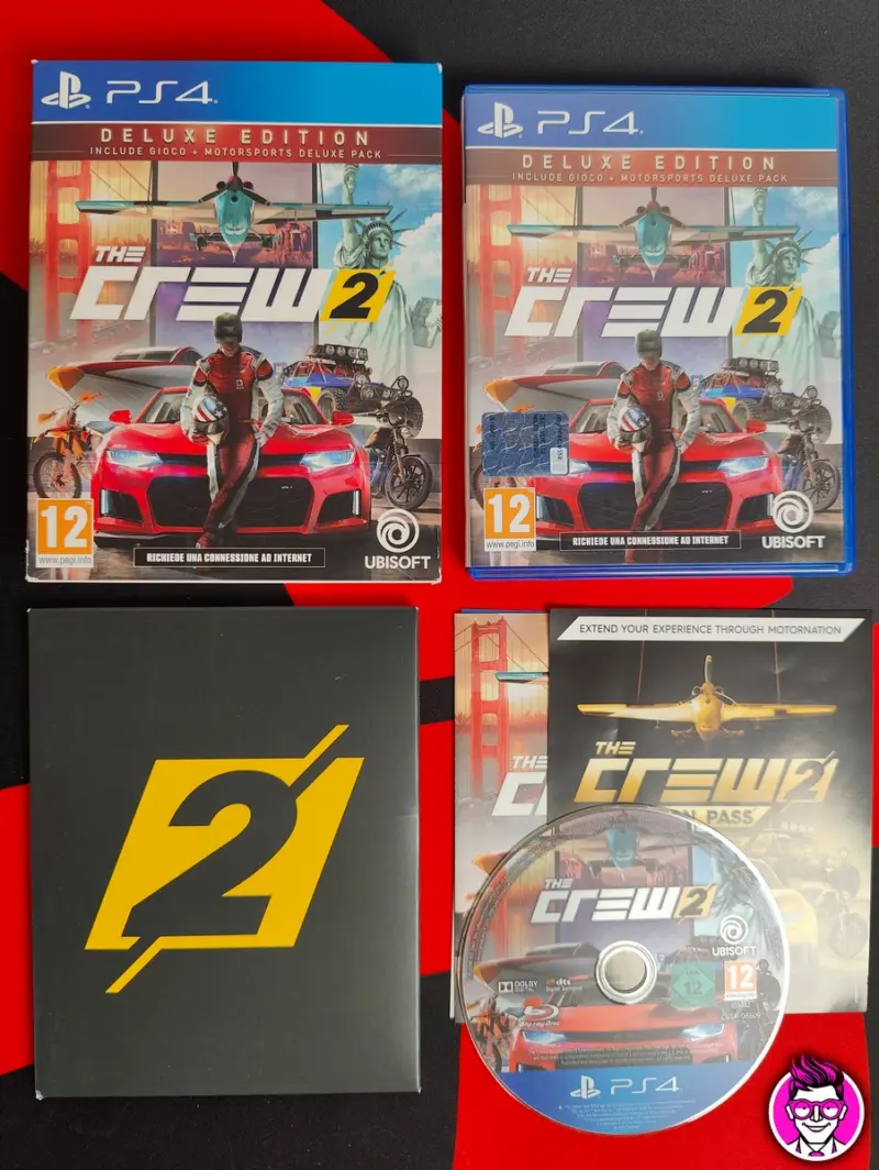 The Crew 2 Deluxe Edition - PlayStation 4 PS4 - PAL ITA - Vista 1