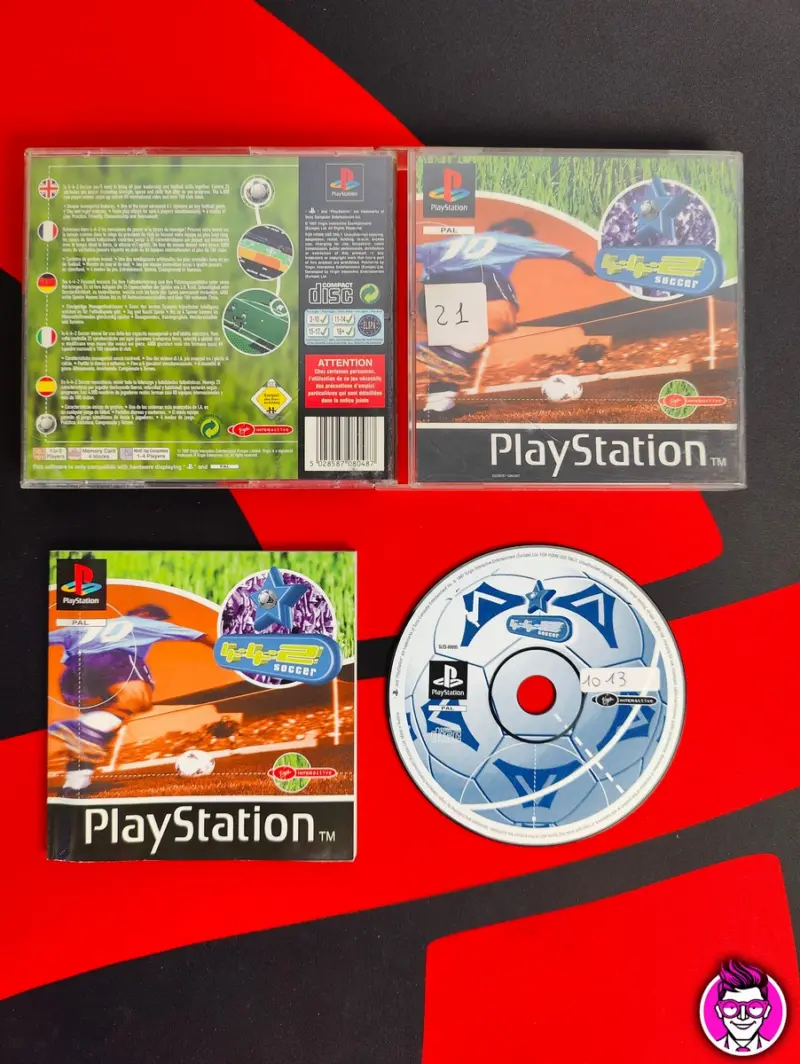 4-4-2 Soccer - PlayStation 1 PS1 - PAL ITA - Vista 1