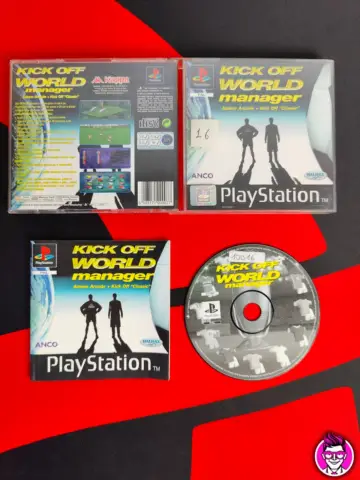 Reperto originale Kick Off World - PlayStation 1 PS1 - PAL ITA - Condizioni USATO TESTATO 100% CIB