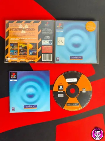 Reperto originale Sentient - PlayStation 1 PS1 - PAL - Condizioni USATO TESTATO 100% CIB
