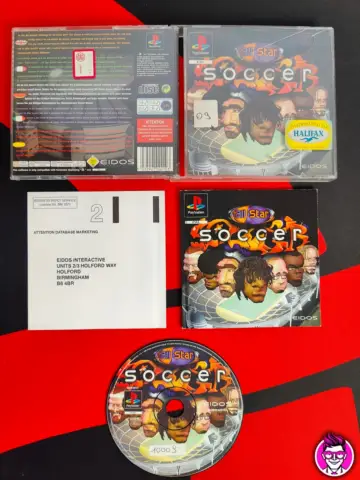 Reperto originale All Star Soccer - PlayStation 1 PS1 - PAL ITA - Condizioni USATO TESTATO 100% CIB