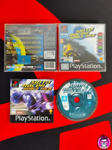 Reperto originale Moto Racer World Tour - PlayStation 1 PS1 - PAL ITA - Condizioni USATO TESTATO 100% CIB