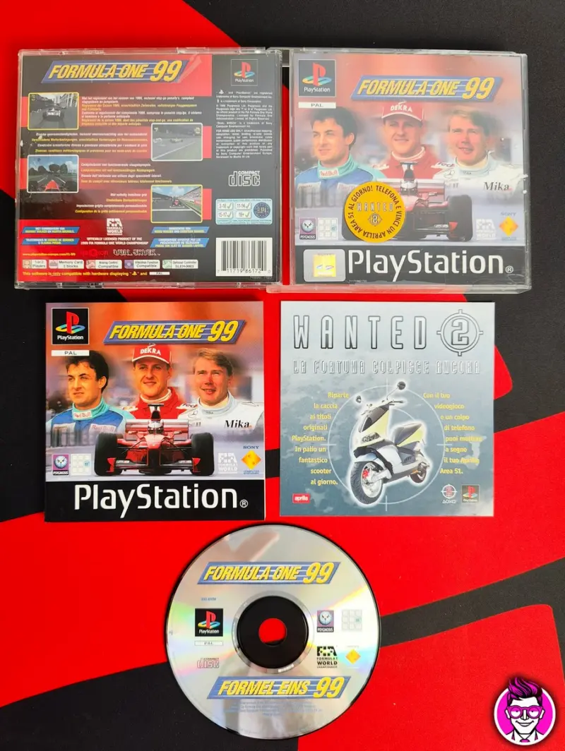 Formula One 99 - PlayStation 1 PS1 - PAL ITA - Vista 1