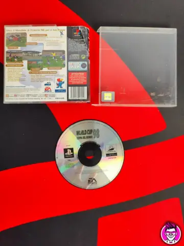 Reperto originale World Cup 98 Coppa del Mondo - PlayStation 1 PS1 - PAL ITA - Condizioni USATO TESTATO 100% CIB