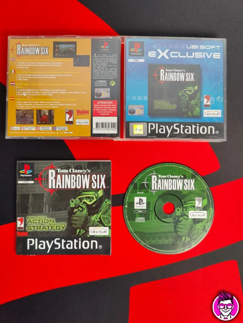 Tom Clancy's Rainbow Six Exclusive - PlayStation 1 PS1 - PAL ITA - Vista 1
