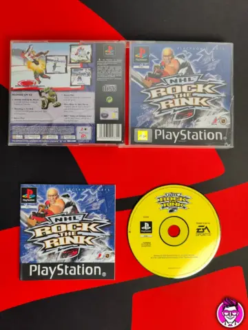 Reperto originale NHL Rock The Rink - PlayStation 1 PS1 - PAL - Condizioni USATO TESTATO 100% CIB