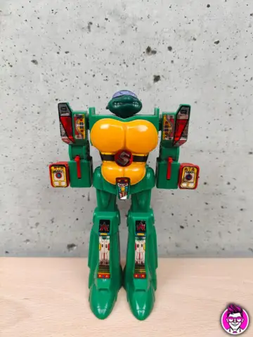 Reperto originale Ninja Robot Turtles Robot Donatello TMNT - Bootleg Action Figure - Condizioni USATO CIB