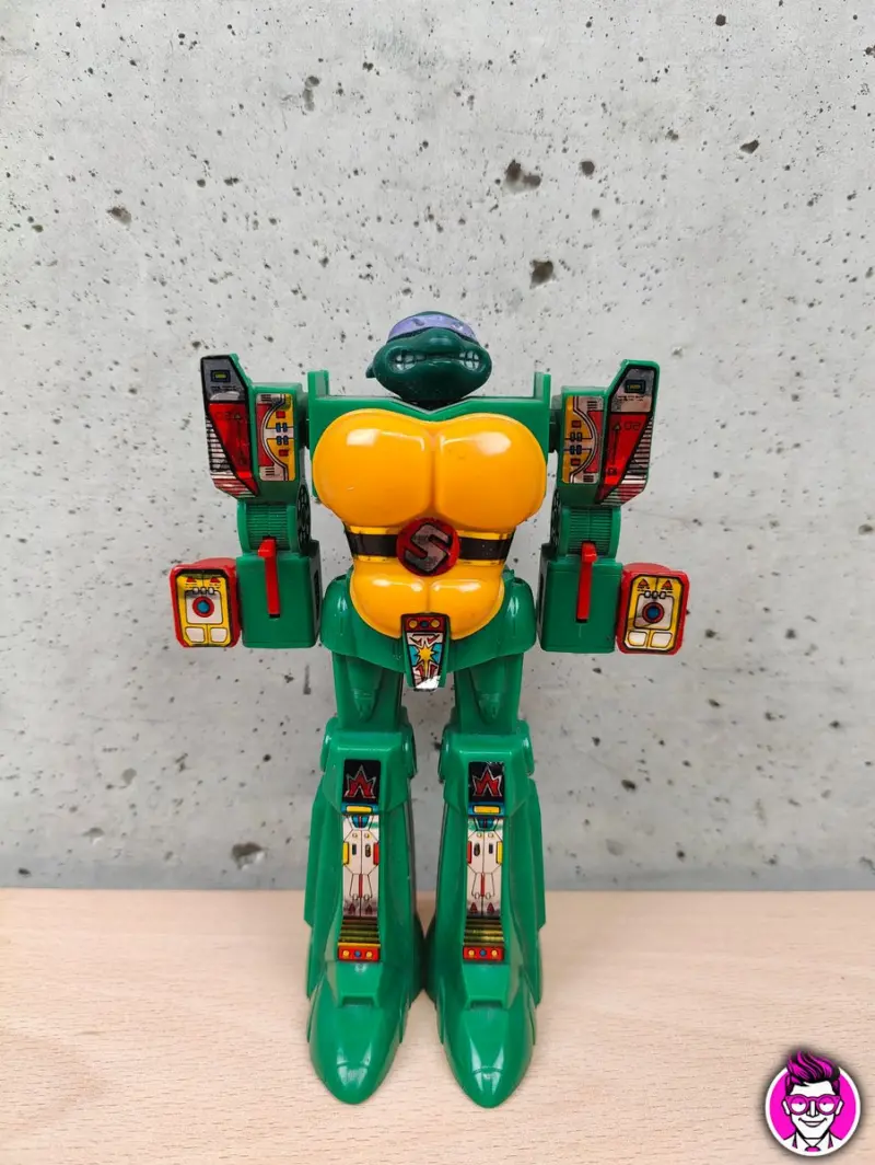 Ninja Robot Turtles Robot Donatello TMNT - Bootleg Action Figure - Vista 1