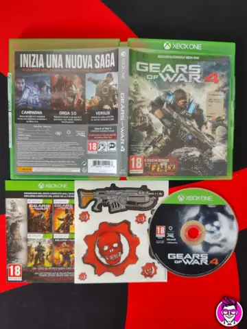 Reperto originale Gears of War 4 - Xbox One - PAL ITA - Condizioni USATO TESTATO 100% CIB