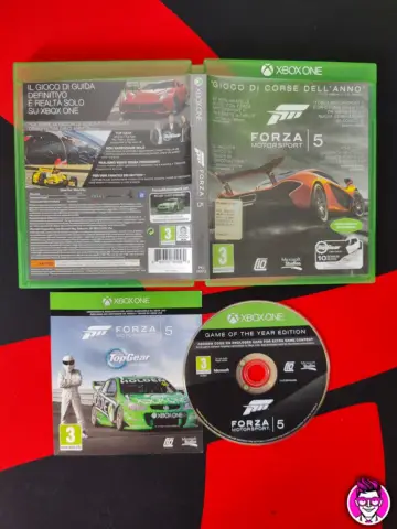 Reperto originale Forza Motorsport 5 - Xbox One - PAL ITA - Condizioni USATO TESTATO 100% CIB