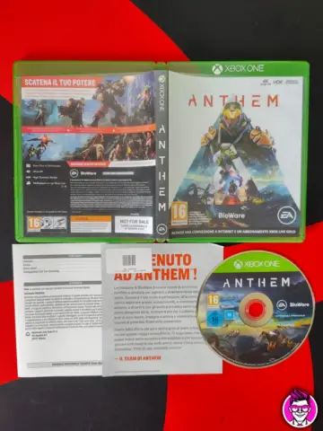 Reperto originale Anthem - Xbox One - PAL ITA - Condizioni USATO TESTATO 100% CIB