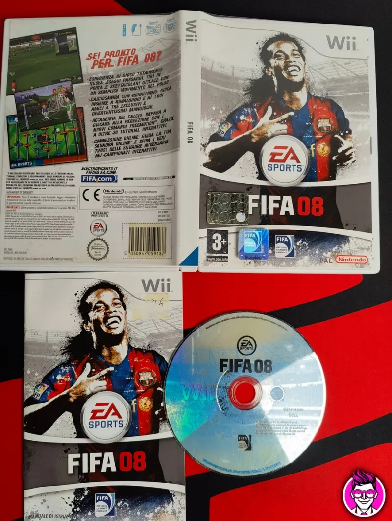 FIFA 08 - Nintendo Wii - PAL ITA - Vista 1