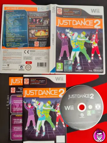 Reperto originale Just Dance 2 - Nintendo Wii - PAL ITA - Condizioni USATO TESTATO 100% CIB