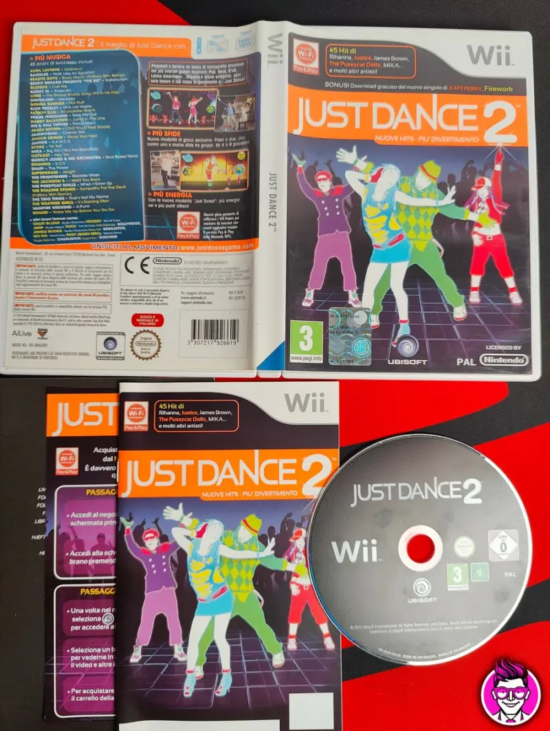 Just Dance 2 - Nintendo Wii - PAL ITA - Vista 1
