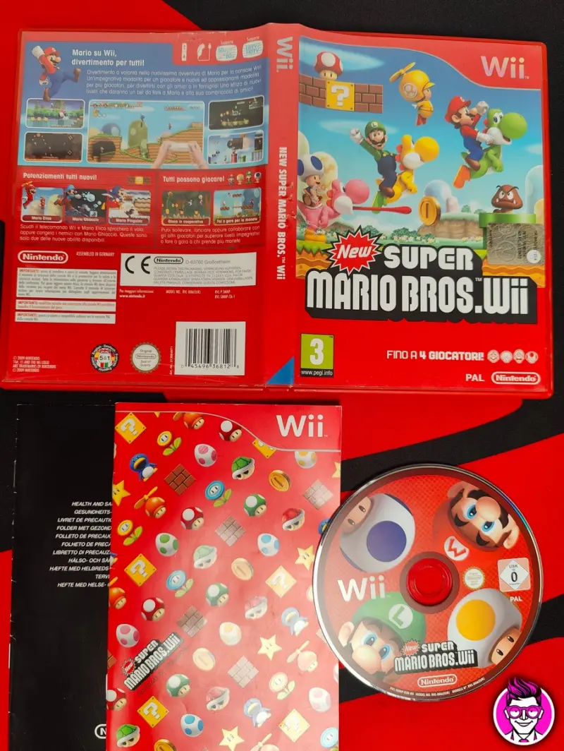 New Super Mario Bross Wii - Nintendo Wii - PAL ITA #04 - Vista 1