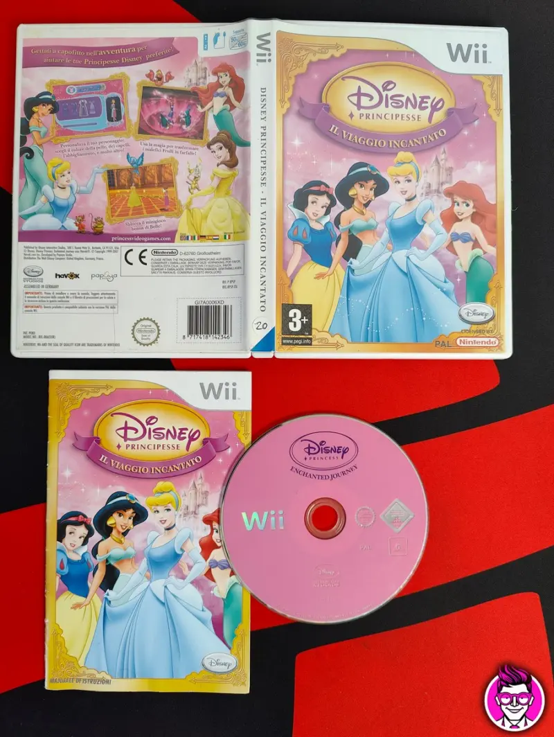 Disney Principesse il Viaggio Incantato - Nintendo Wii - PAL ITA - Vista 1