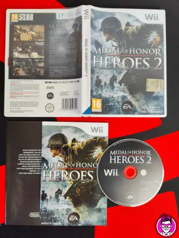 Reperto originale Medal of Honor Heroes 2 - Nintendo Wii - PAL ITA - Condizioni USATO TESTATO 100% CIB