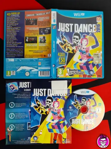 Reperto originale Just Dance 2016 - Nintendo Wii U - PAL ITA (2016) - Condizioni USATO TESTATO 100% CIB