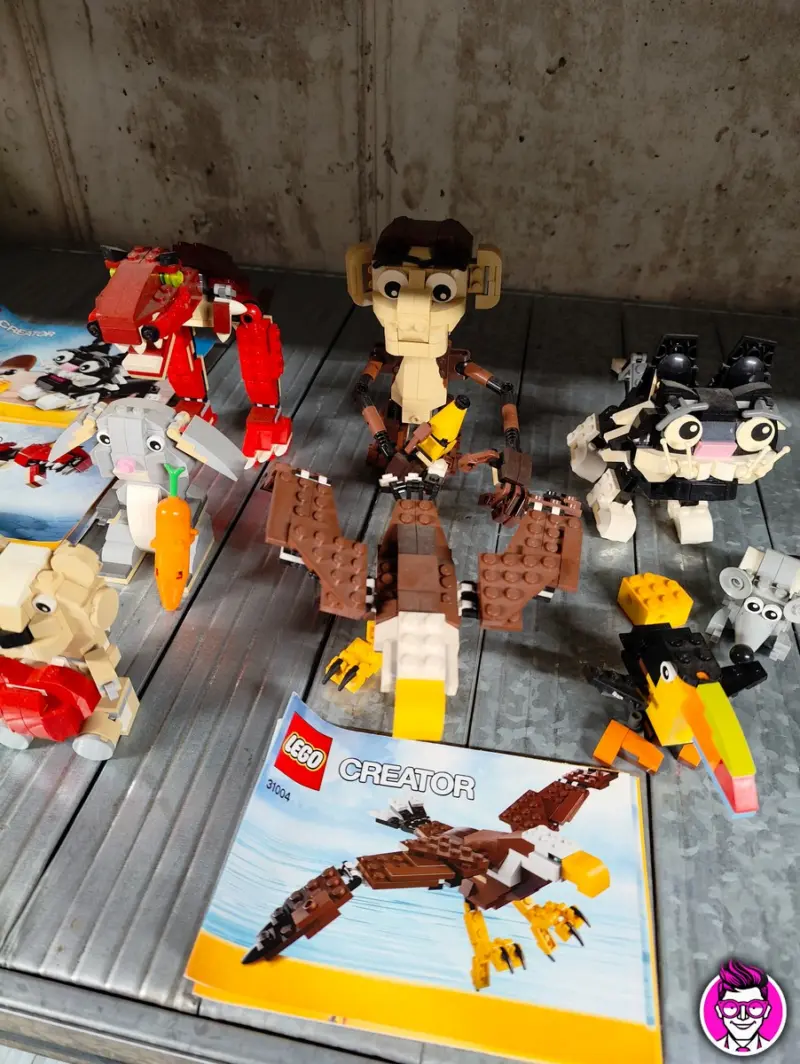 LEGO Lotto Creator 31021 6914 40085 31004 31019 - Vista 1