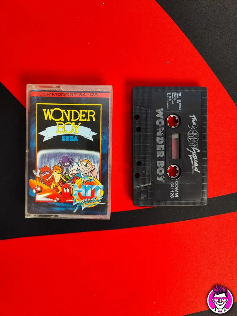 Wonder Boy - Commodore 64/128 CBM Amiga - Vista 1
