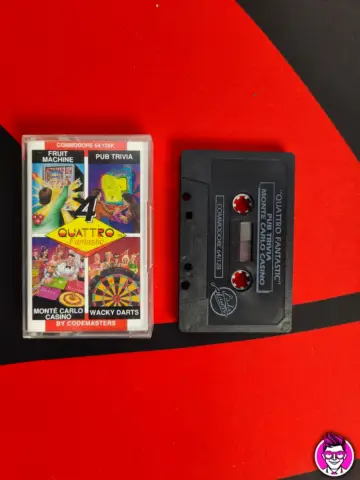 Reperto originale 4 Quattro Fantastic - Commodore 64/128 CBM Amiga - Condizioni USATO CIB