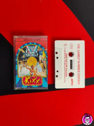 Reperto originale The Games - Kixx Commodore 64/128 CBM Amiga (Copia) - Condizioni USATO CIB