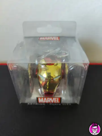 Reperto originale Iron Man - 3D Metal MetalKey Marvel Keyring - Condizioni NUOVO / SIGILLATO CIB