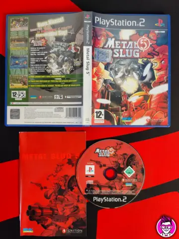 Reperto originale Metal Slug 5 - PlayStation 2 PS2 - PAL ITA - Condizioni USATO TESTATO 100% CIB