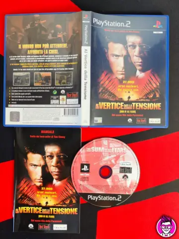 Reperto originale Al Vertice della Tensione - PlayStation 2 PS2 - PAL ITA - Condizioni USATO TESTATO 100% CIB